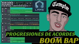 LMMS🔥🔥 TIPS PARA HACER BOOM BAP EN LMMS  7 PROGRESIONES DE ACORDES PARA TUS PROPIOS BEATS🔥🔥🔥 [upl. by Enytsirhc151]