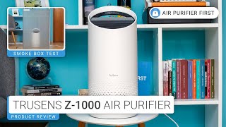 Leitz TruSens Z1000 Air Purifier For Small Rooms – Review Smoke Test [upl. by Rafaelita]