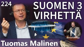 Tuomas Malinen Suomen 3 Virhettä neuvottelija 224 [upl. by Anisor]