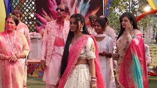 Tose Naina Milaike Serial upcoming twist kuhu playing holi behind the scenes [upl. by Kynan]