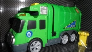 DICKIE TOYS MINI RECYCLE GARBAGE TRUCK BIN LORRY [upl. by Mortensen]