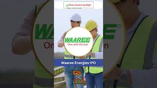 Waaree Energies IPO सब कुछ जानें [upl. by Nagiam]