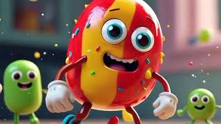 Wiggly Wobbly Jelly Bean A Funny and Silly Song for Kids [upl. by Strauss]