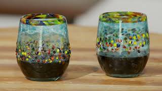 Recycled Glass Drinkware [upl. by Longtin]