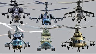 Full List of Russian Military Helicopters 2023  Helicopters Used By the Russian Armed Forces 2023 [upl. by Kale]