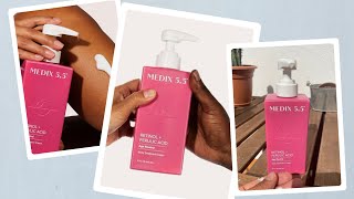 What Medix 55 Retinol Body Lotion Firming Moisturizer will do Crepey Skin Treatment [upl. by Woody298]