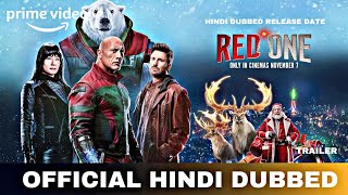 Red One Hindi Dubbed Release Date  Red One Trailer Hindi  Amazon Prime Video [upl. by Reimer580]