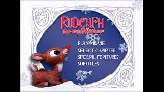 Rudolph the RedNosed Reindeer 2005 DVD Main Menu 1 [upl. by Nerrej]