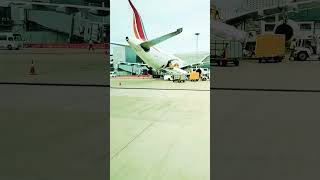 Departing from Velana International Airport maldives aviation srilankanairlines [upl. by Parent]