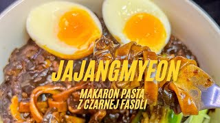 ✨JAJANGMYEON✨ Makaron pastą z czarnej fasoli 🫘 [upl. by Schaffer]