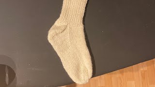 Socken stricken Einfache Ferse [upl. by Shelia]