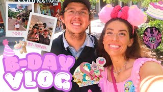 birthday vlog 💕🥳 epcot tusker house  registering for the disney after dark pin event 😈 [upl. by Notsag]