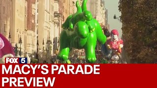 Macys Thanksgiving Day Parade preview 2023 [upl. by Ttelracs426]