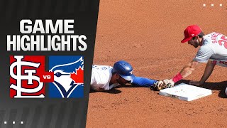 Cardinals vs Blue Jays Game Highlights 91524  MLB Highlights [upl. by Bendite989]