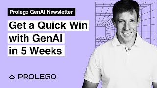 Ep 36 Get a Quick Win with GenAI in 5 Weeks [upl. by Orren598]