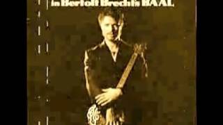 David Bowie Bertolt Brechts Baal Hymn [upl. by Peppie375]