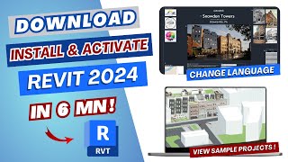 Download Install and Activate Revit 2024 for free l Step by step Tutorial l Explore New Features [upl. by Marget86]