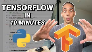 Tensorflow Tutorial for Python in 10 Minutes [upl. by Neerual]