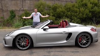 The Porsche Boxster Spyder Is a Brilliant Underrated Sports Car [upl. by Eeliah413]