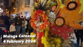 Malaga Carnaval 311 February 2024 Spain [upl. by Guerin]