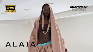 Défilé ALAÏA PrintempsÉté 2025  New York Fashion Week [upl. by Ladnik537]