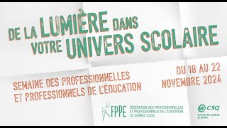 DE LA LUMIÈRE DANS VOTRE UNIVERS SCOLAIRE [upl. by Randie]