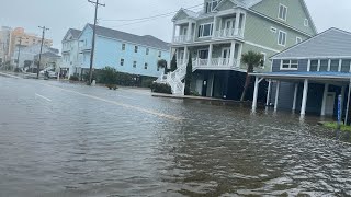 Tropical Storm Debbys impacts throughout North Myrtle Beach [upl. by Hans176]