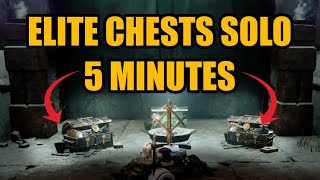 New World  Solo Final Mangled Heights Elite Chests [upl. by Laehctim]