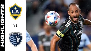 HIGHLIGHTS LA Galaxy vs Sporting Kansas City  July 04 2021 [upl. by Lola486]