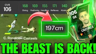 New BEAST or TRASH Review on 103 ovr Anniversary Casteels  FC Mobile 25  Buffon Van Der Sar [upl. by Emile]