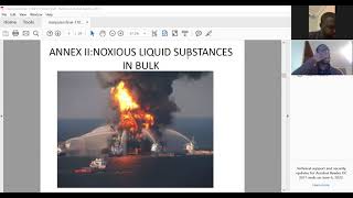 Marpol Annex 2 lecture By Capt Busayo [upl. by Llij486]