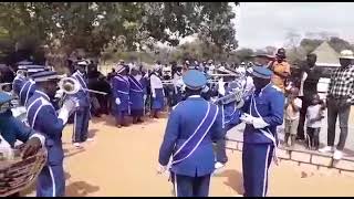 st Johns AFM bishop Hengaris brass band Windhoek 2021 midmonths [upl. by Yajet936]