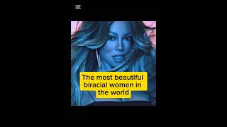 Famous biracial beautiful women in the world please subscribe [upl. by Adrial]