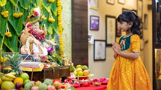 Myra’s Bappa Darshan  Ganpati Bappa Series 2023 Part 3  Marathi Vlog 422 [upl. by Brie]