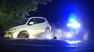 Trooper Destroys His Own Car During High Speed Pursuit  South Carolina Highway Patrol [upl. by Bornstein]