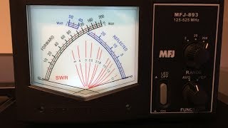 Unboxing MFJ893  VHF  UHF 200 Watts super size SWR power meter [upl. by Regen505]