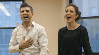 Tony Yazbeck Laura Osnes and More Offer a Peek at The Scarlet Pimpernel [upl. by Einotna]