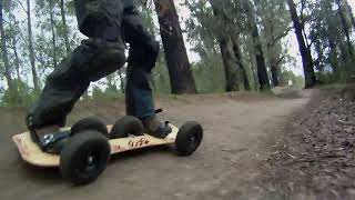 Curva Boards at Kinglake Downhill track [upl. by Eleanor651]