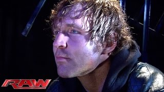 Dean Ambrose discusses his issues with Bray Wyatt Raw November 10 2014 [upl. by Torrence862]