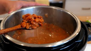 THE BEST EASY FRIJOLES DE LA OLLA IN AN INSTANT POT  MEXICAN BEANS RECIPE  Refried MEXICAN Beans [upl. by Nevile]