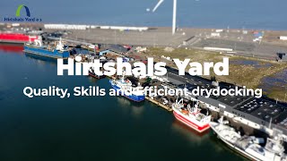 Hirtshals Yard  Drydock Timelapse [upl. by Platon]