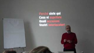 ► Parlare in Pubblico in modo Efficace e Coinvolgente corso di Public Speaking online  Parte 1 [upl. by Hiller428]