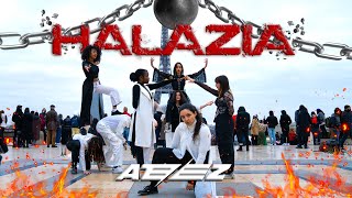 KPOP IN PUBLIC FRANCE  ONE TAKE ATEEZ 에이티즈  HALAZIA  Dance Cover by DORYS CREW PARIS 4K [upl. by Puto]