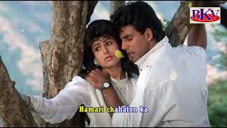 Waada Raha Sanam  KARAOKE  Khiladi 1992  Akshay Kumar amp Ayesha Jhulka [upl. by Franckot]