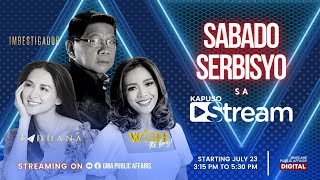 Kapuso Stream TADHANA WISH KO LANG IMBESTIGADOR  LIVESTREAM  August 12 2023 [upl. by Ahsennek214]