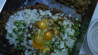 BLOCKBUSTER Delicious Egg Pork Sisig  Filipino Street Food [upl. by Stout917]