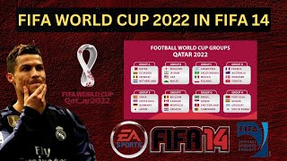 FIFA WORLD CUP 2022 IN FIFA 14 PSP BY FIFA UNLIMITED FC [upl. by Mara]