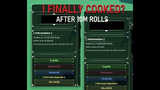 I FINALLY COOKED AFTER 105M ROLLS IN SOLS RNG [upl. by Letisha266]