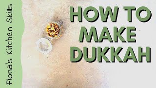 How to make DUKKAH  Fionas Food for Life [upl. by Adehsar]