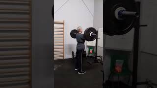 David Jerk 81 kg March 2019 mastersweightlifting motivation jerks power [upl. by Dorin]